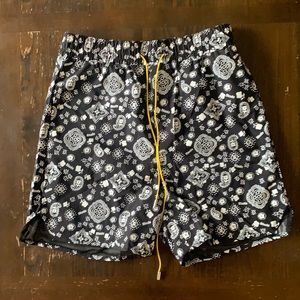 Rhude bandana shorts New size Large